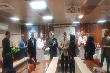 مراسم میلاد با سعادت حضرت فاطمه زهرا (س) و تقدیر از پرستاران نمونه بیمارستان توانبخشی رفیده